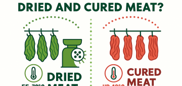 В чем разница между сушеным и вяленым мясом?