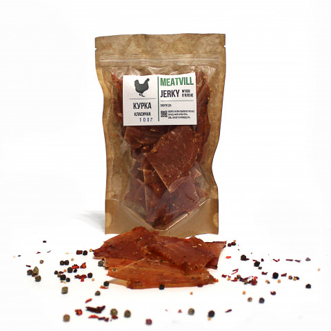 Фото Джерки курица классическая крафт 100г