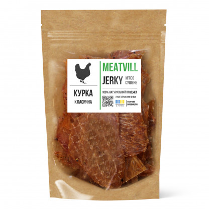 Фото Джерки курица классическая крафт 100г