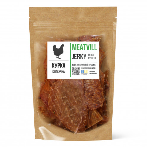 Фото Джерки курка класична крафт 100г