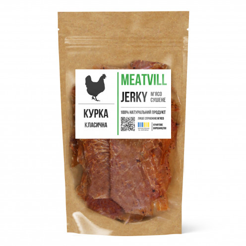 Фото Джерки курка класична крафт 50г