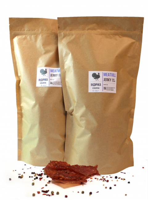 Фото Джерки iндичка класична крафт 1кг