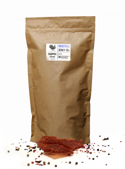 Фото Джерки iндичка класична крафт 500г