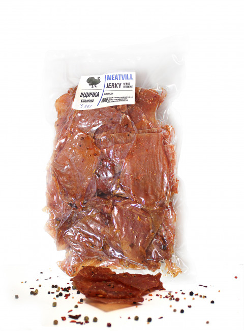 Фото Джерки iндичка класична вакуум 500г