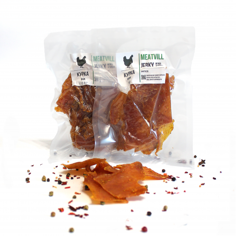 Фото Джерки курица кари вакуум 50г