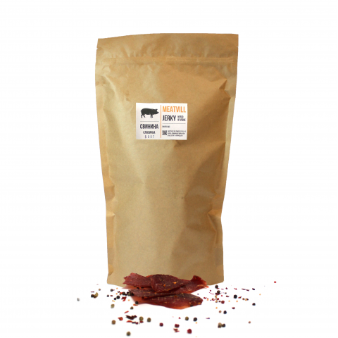 Фото Джерки свинина классическая крафт 500г