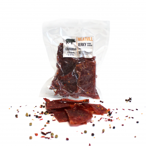 Фото Джерки свинина классическая вакуум 100г