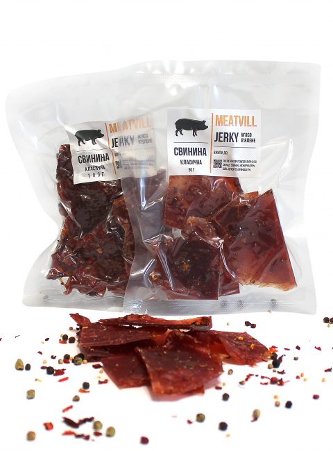 Фото Джерки свинина классическая вакуум 50г