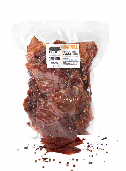Фото Джерки свинина классическая вакуум 500г
