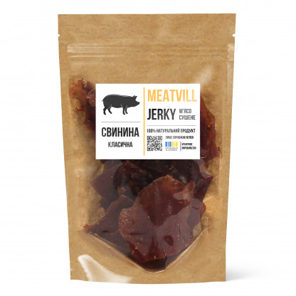 Фото Джерки свинина классическая крафт 100г