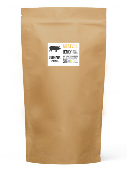 Фото Джерки свинина класична крафт 500г