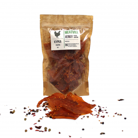 Фото Джерки курица чоризо крафт 100г