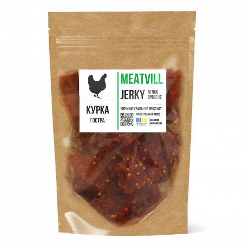 Фото Джерки курка гостра крафт 100г