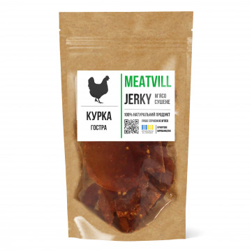 Фото Джерки курица острая крафт 50г