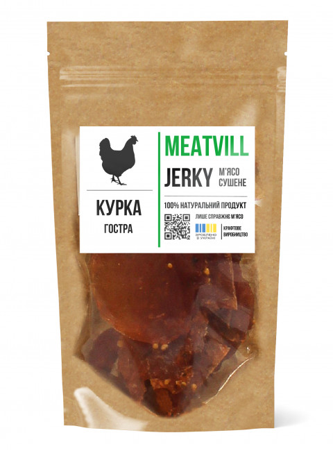 Фото Джерки курица острая