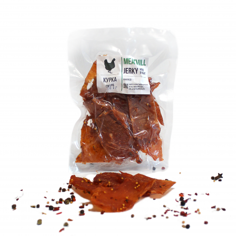 Фото Джерки курица чоризо вакуум 100г