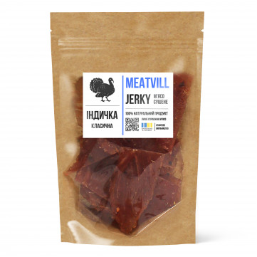 Фото Джерки iндичка класична крафт 100г