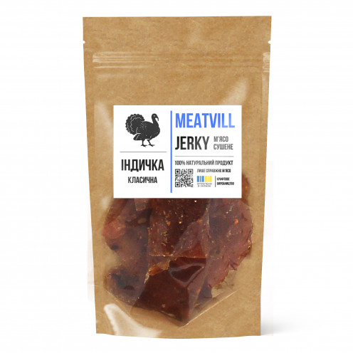 Фото Джерки iндичка класична крафт 50г