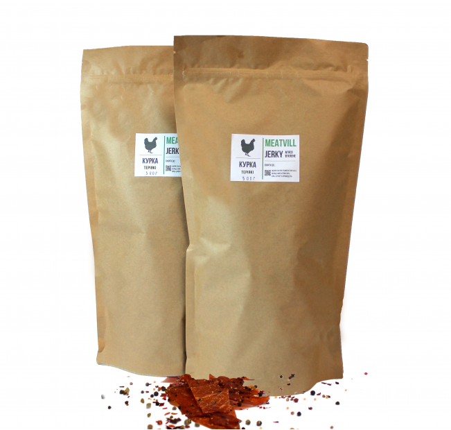 Мясные джерки Meatvill курица с соусом териаки крафт 1кг. Фото 1 Мясные джерки Meatvill курица с соусом териаки крафт 1кг. Фото 1