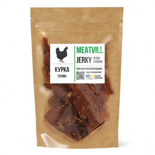 Фото Джерки курка терiякi крафт 100г