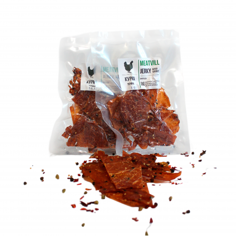 Фото Джерки курица терияки вакуум 50г