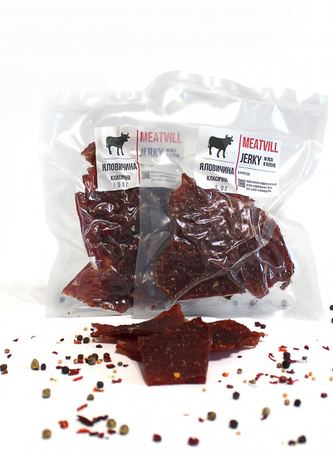 Фото Джерки говядина классическая вакуум 50г