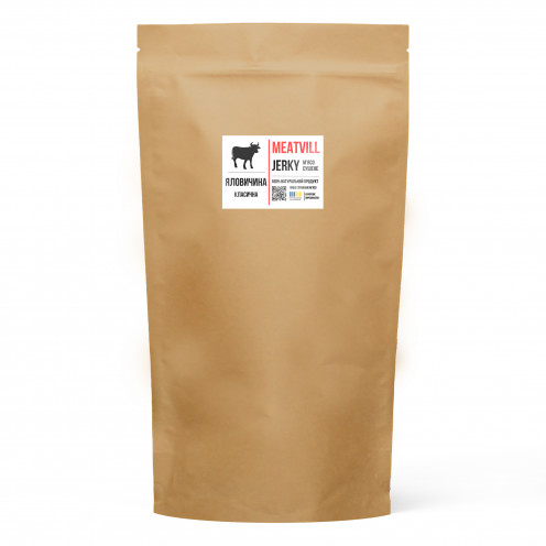 Фото Джерки яловичина класична крафт 500г