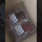 11 пачок свинних джерок по 50г в вакуумній упаковці 11 пачок свинних джерок по 50г в вакуумній упаковці